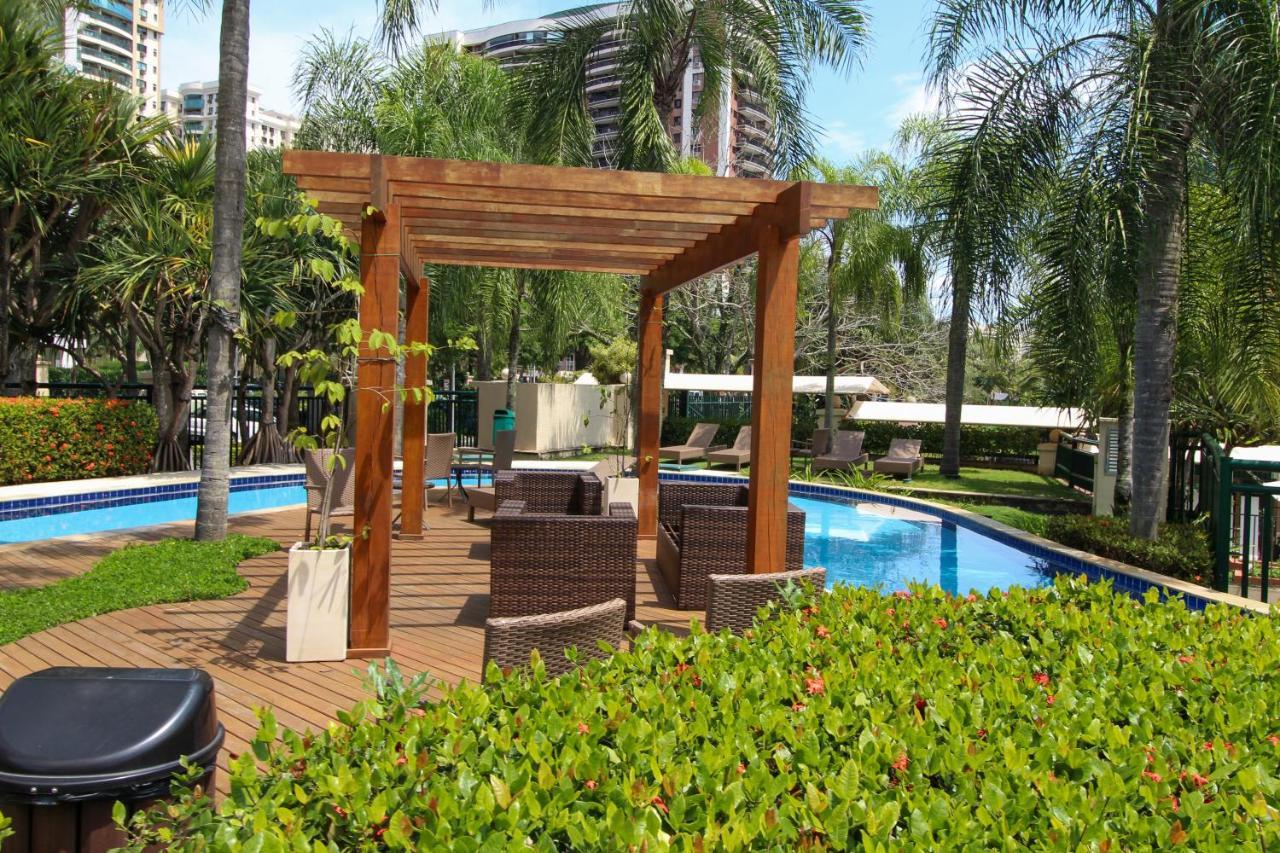 Barra Da Tijuca - 9 - Flat Premium Com Cozinha, Fogao Cooktop, Geladeira Grande, Smart Tv Grande, Lindo E Muitissimo Confortavel, Balsa Para A Praia Gratis E Estacionamento Gratuito Rio de Janeiro Exterior foto